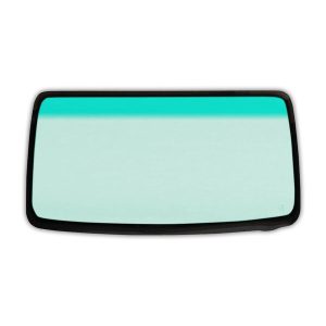 Front windscreen – green tint, green shade band
