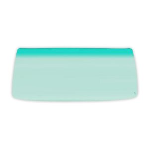 Truck front windscreen – green tint, green shade band